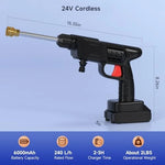 Hidro lavadora Portátil Inalámbrica 48V con Kit de Accesorios y Maletín
