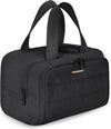 BAGSMART Neceser de Viaje de Gran Capacidad con Apertura Ancha y Compartimentos Organizadores