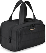 BAGSMART Neceser de Viaje de Gran Capacidad con Apertura Ancha y Compartimentos Organizadores