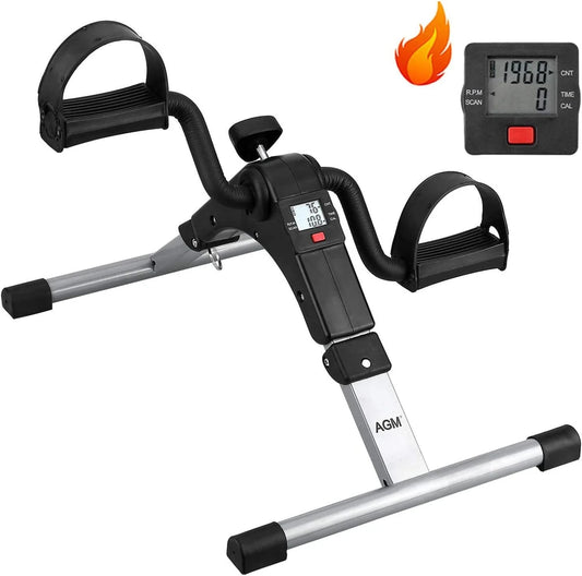 Mini bicicleta estática para brazos y piernas