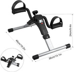 Mini bicicleta estática para brazos y piernas
