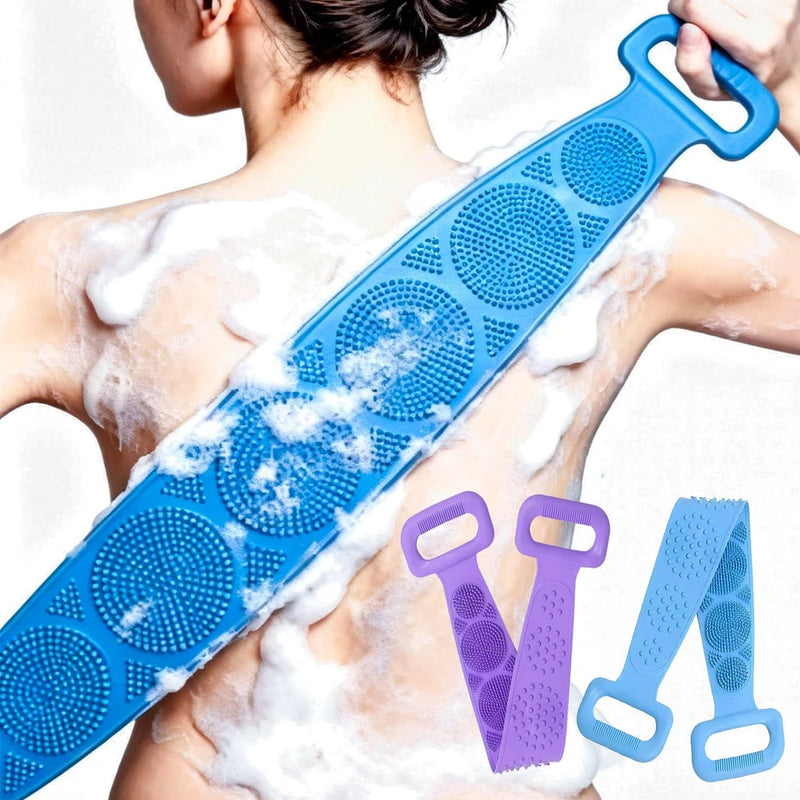 Correa Exfoliante de Silicona para Ducha