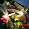 Luces de libélula para decoración navideña 5m