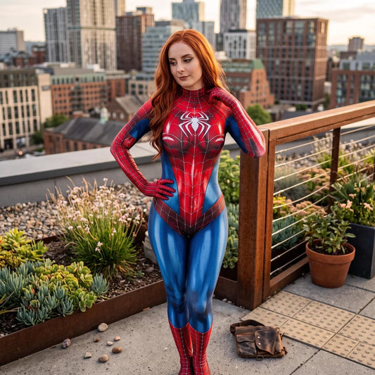 Enterizo de Mujer Araña