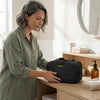 BAGSMART Neceser de Viaje de Gran Capacidad con Apertura Ancha y Compartimentos Organizadores